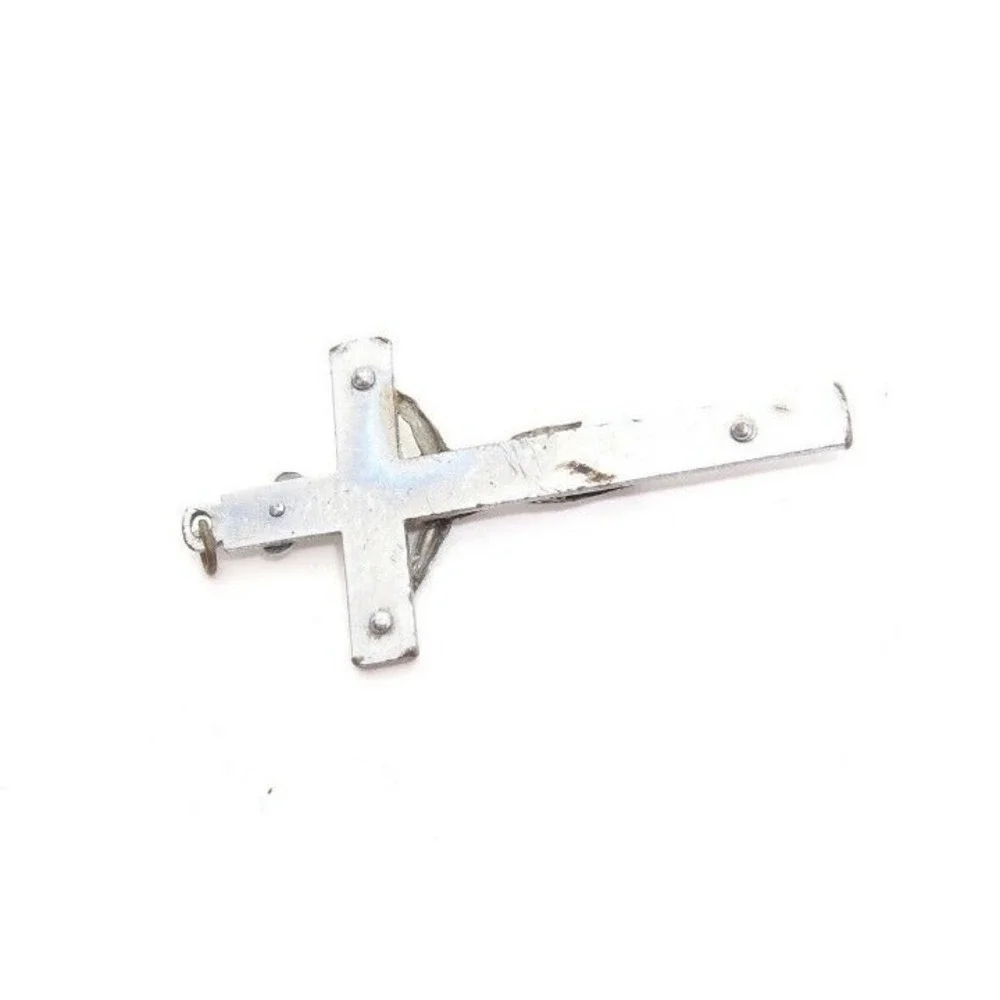 Vintage‎ Silver Crucifix Cross Pendant
